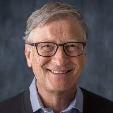 Portret van Bill Gates